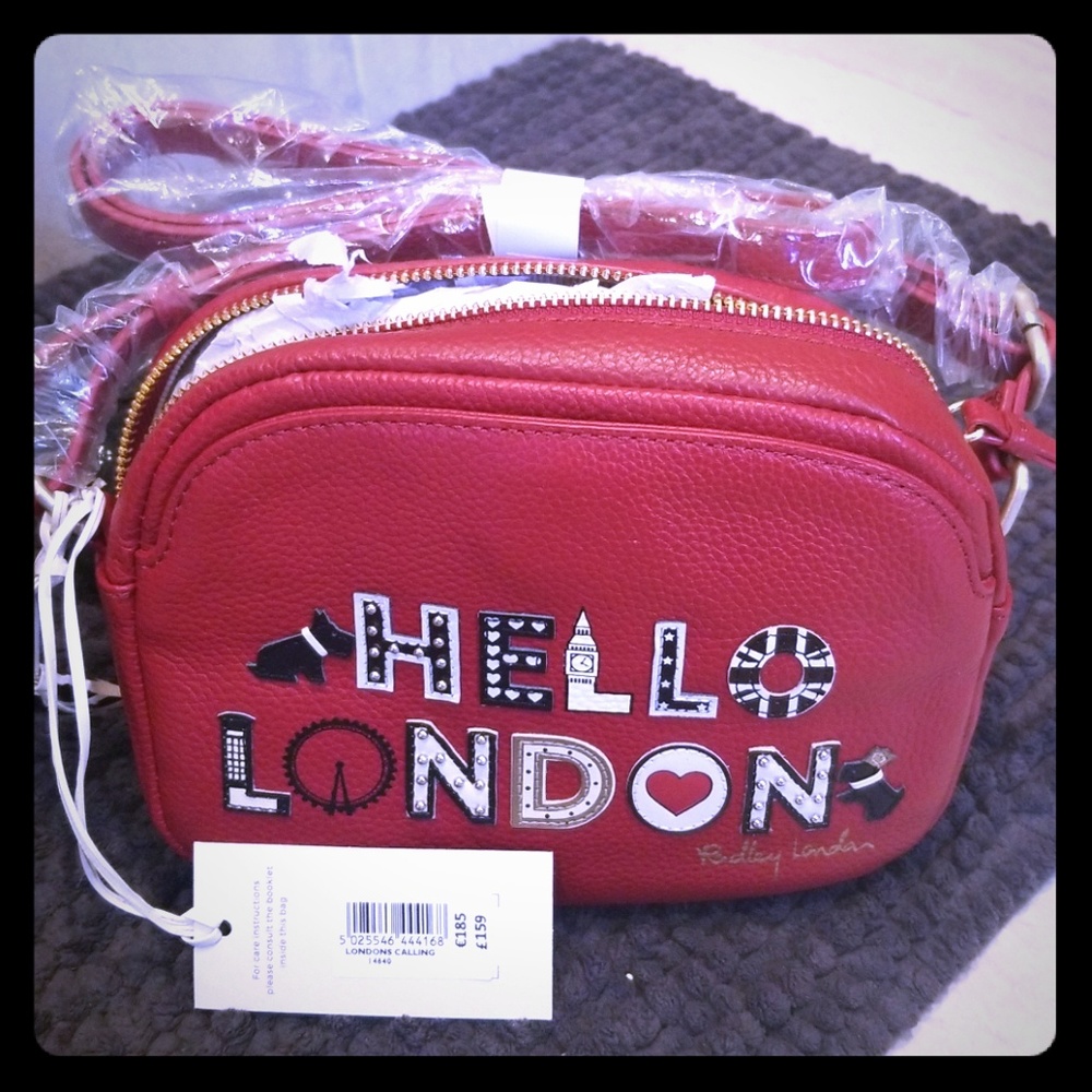 NWT Radley Hello London purse